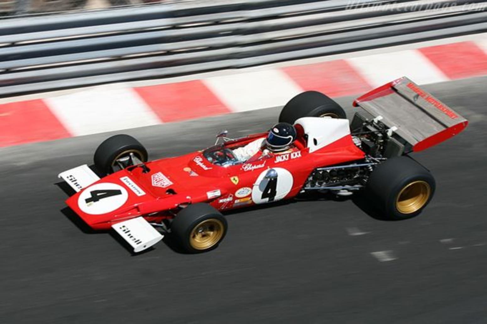 a race car on a track