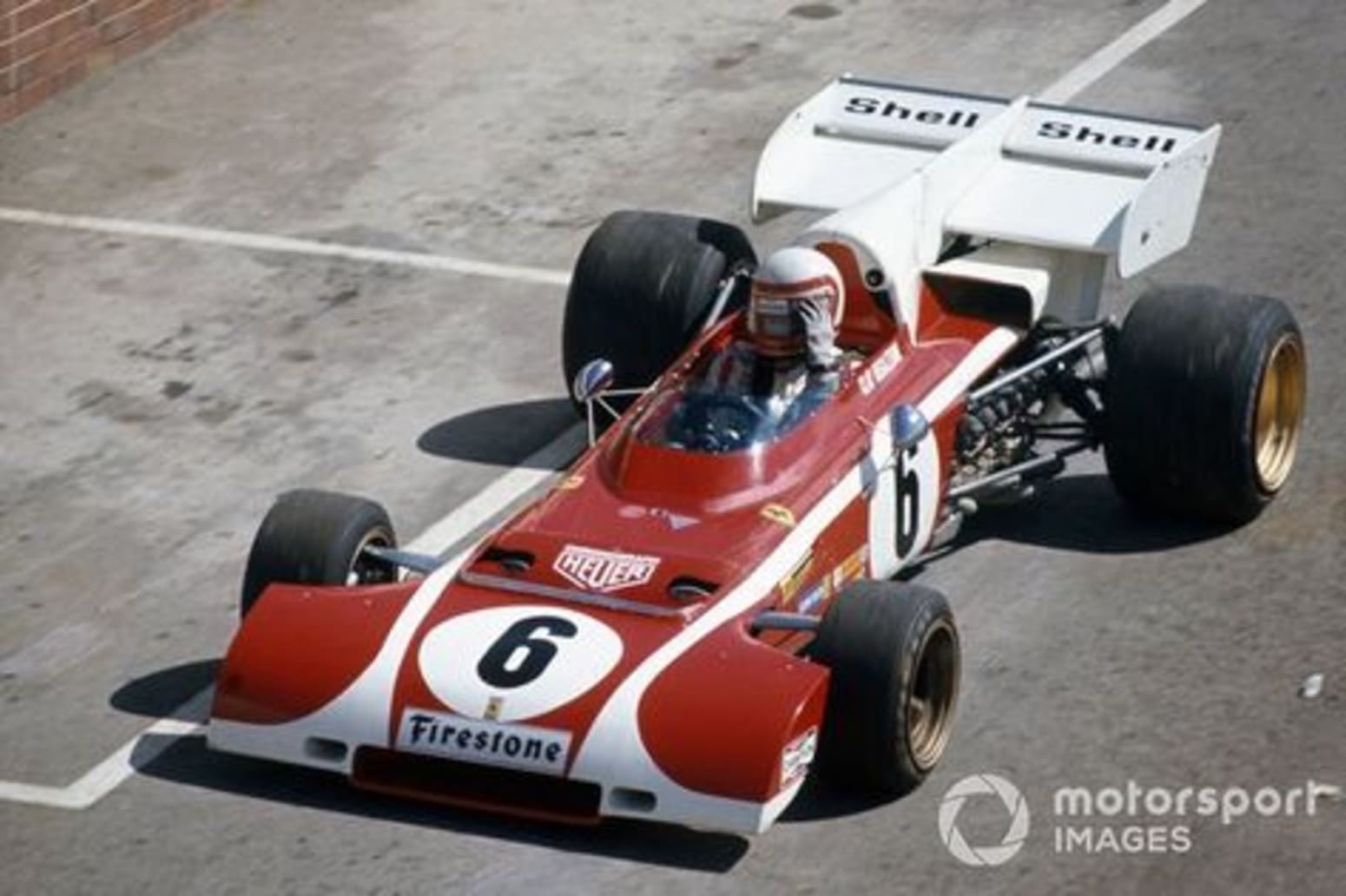 a race car on a track